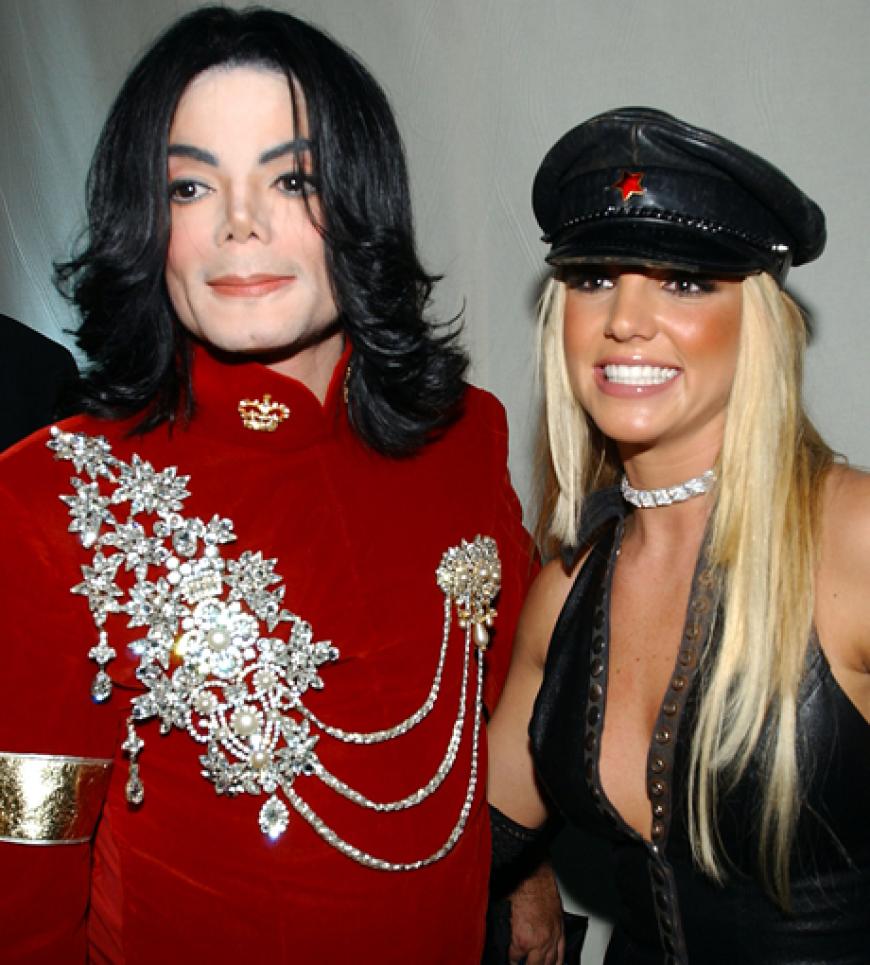 Stolz: Britney Spears und ihr großes Idol Michael Jackson