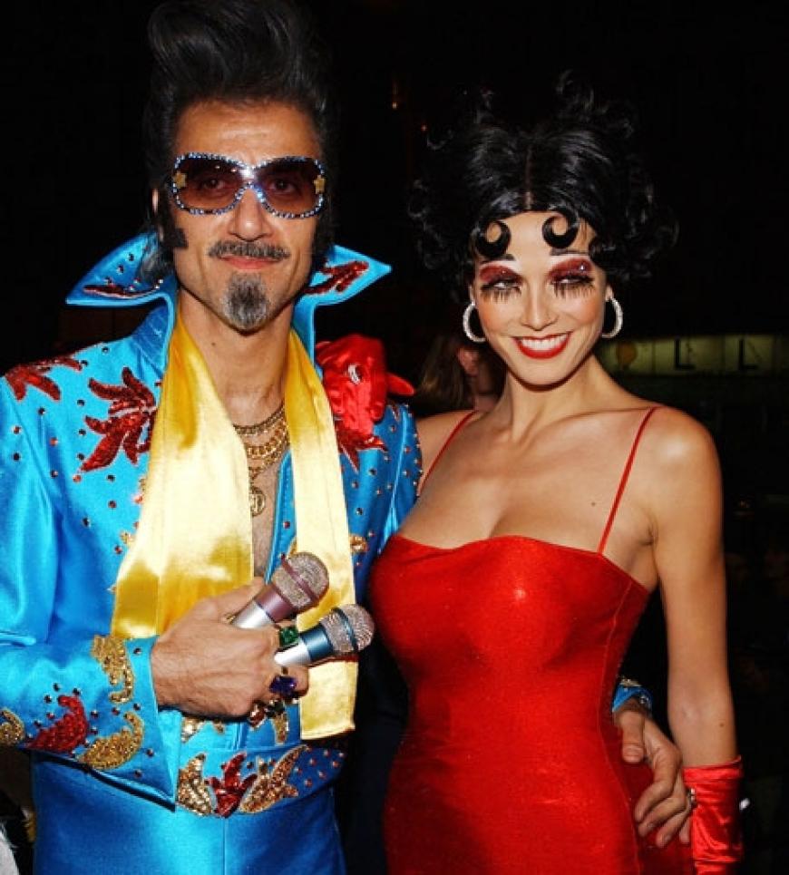 Ihre Halloween-Partys sind jedes Jahr der Renner in Hollywood. Damals noch mit ihrem jetzigen Ex-Mann Ric Pipino