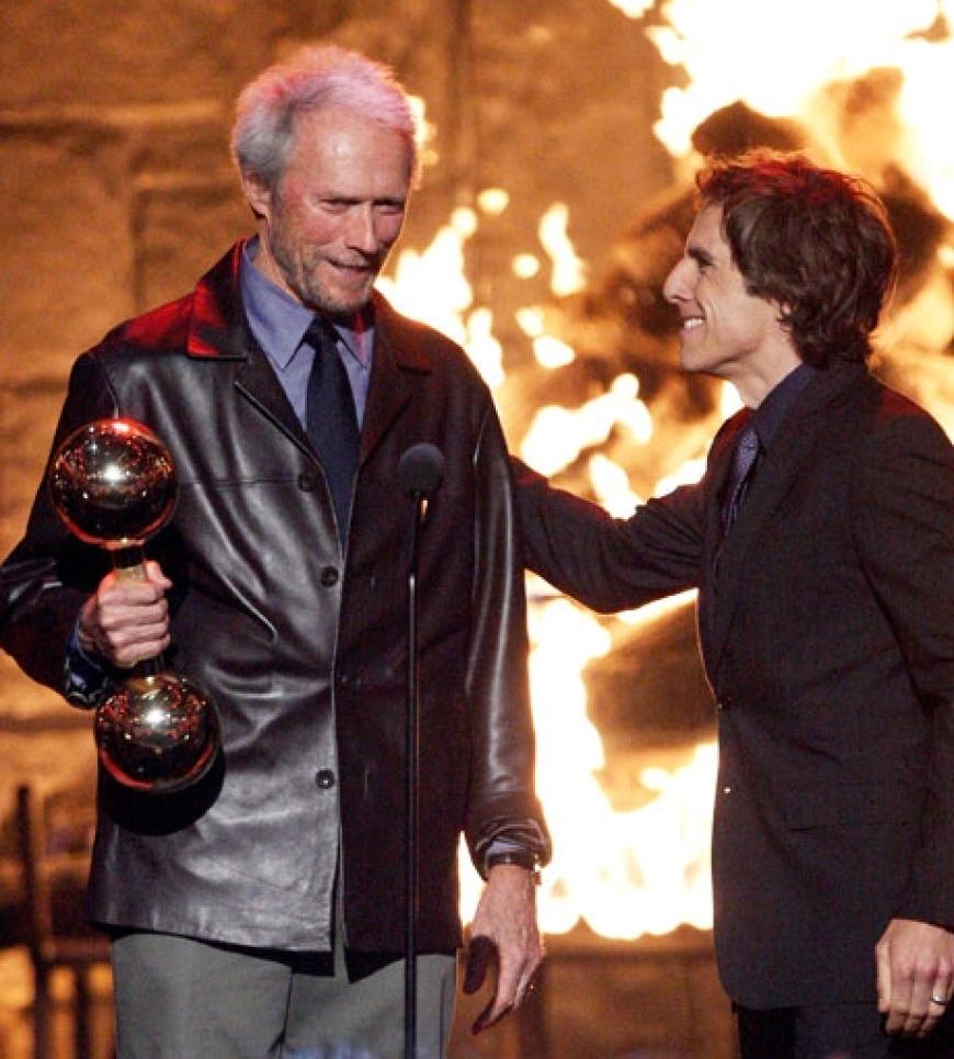 Clint Eastwood freut sich über seinen Preis