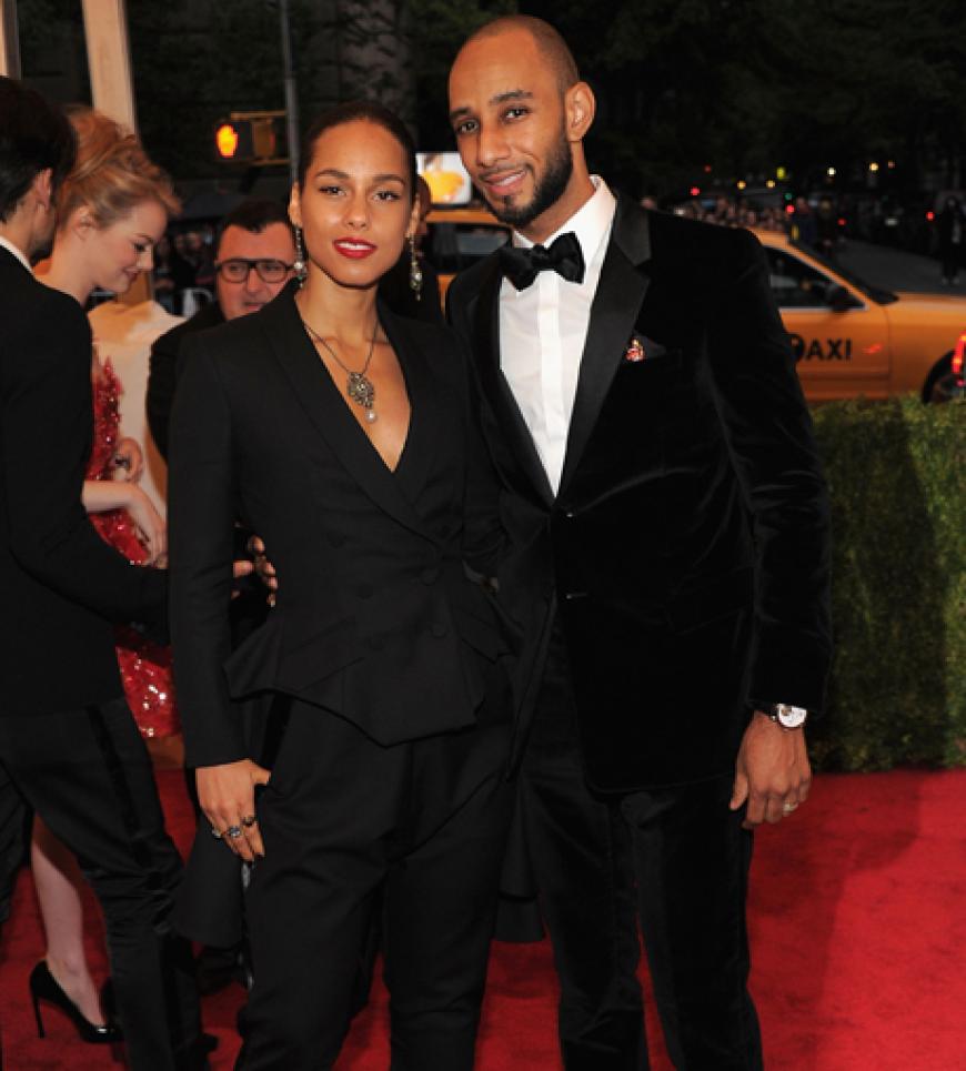 Alicia Keys und ihr Mann Swizz Beatz