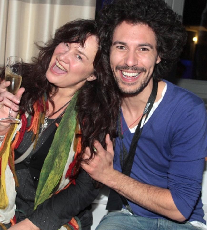 Starfotografin GABO und Stylist Boris Entrup im Hotel de Rome