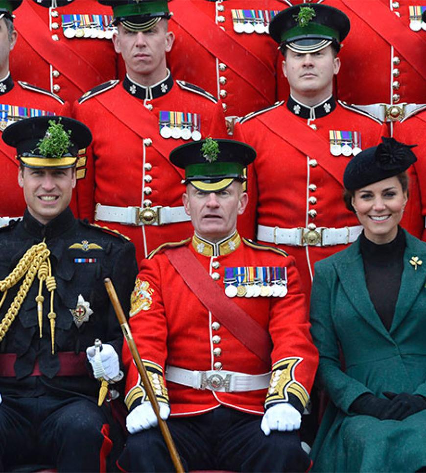 Anschließend gibt es noch ein gemeinsames Bild mit den Royals