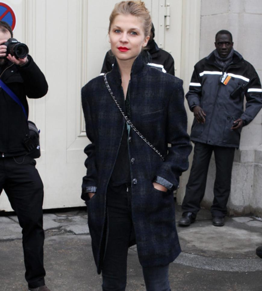 Die Schauspielerin Clemence Poesy