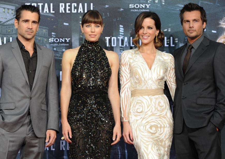 Colin Farrell, Jessica Biel, Kate Beckinsale und ihr Ehemann und Regisseur Len Wiseman: Diese Superstars kamen am Montag, 13. August, nach Berlin, um ihren neuen Film