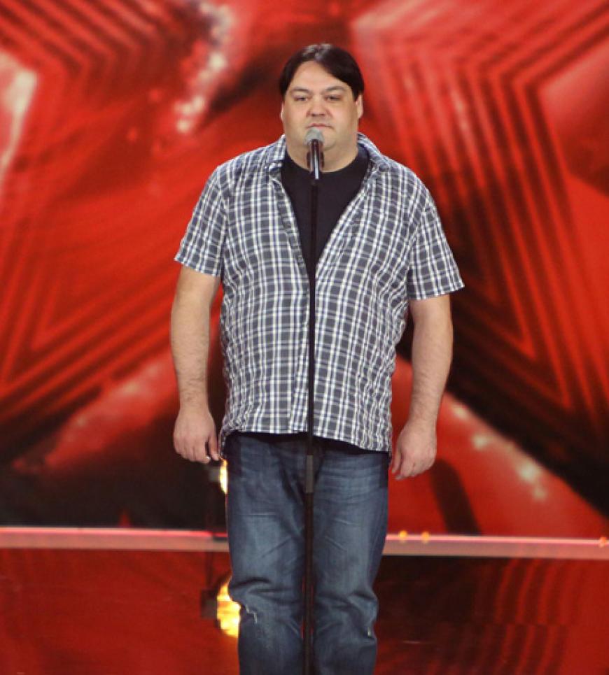 Armin Eiber, 36, aus Waldkraiburg singt