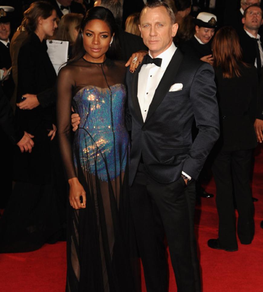 Die zwei Hauptdarsteller im Doppelpack: Naomie Harris und Daniel Craig