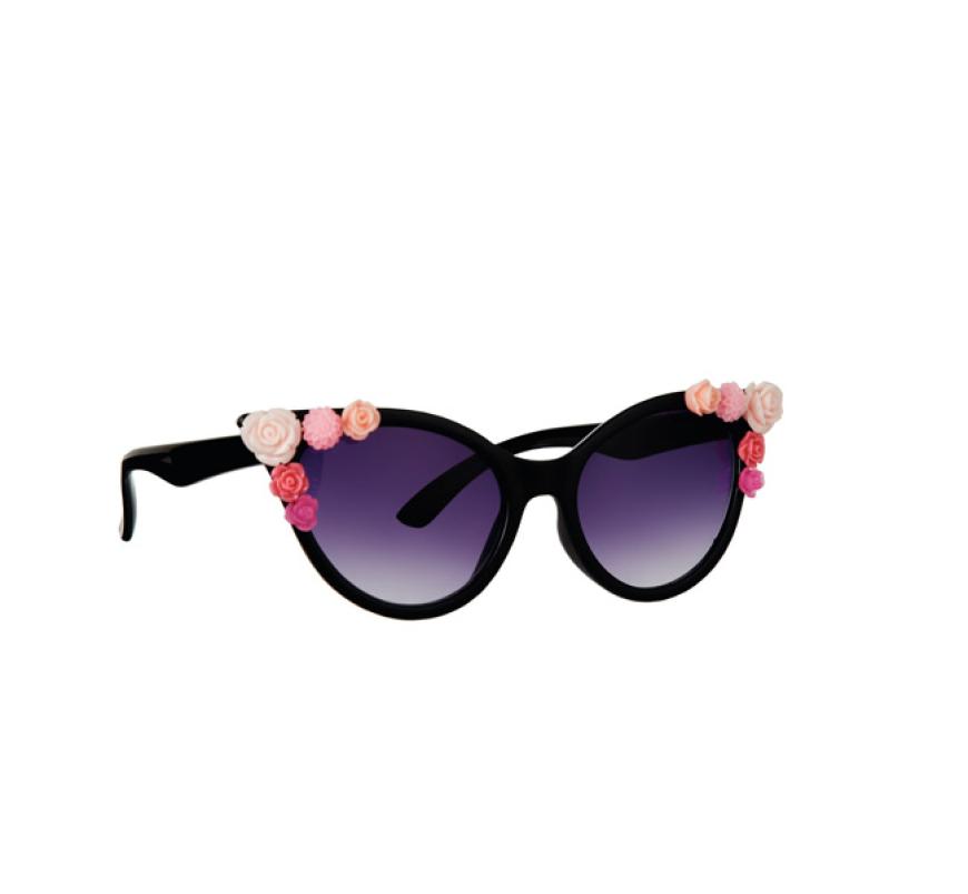 Sonnenbrille mit Rosen, ca. 27 Euro von Urban Outfitters