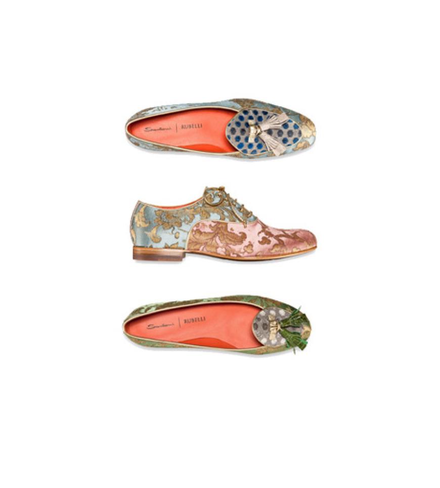 Opulenz an den Füßen! Slipper und Budapester von Santoni, ab ca. 460 Euro