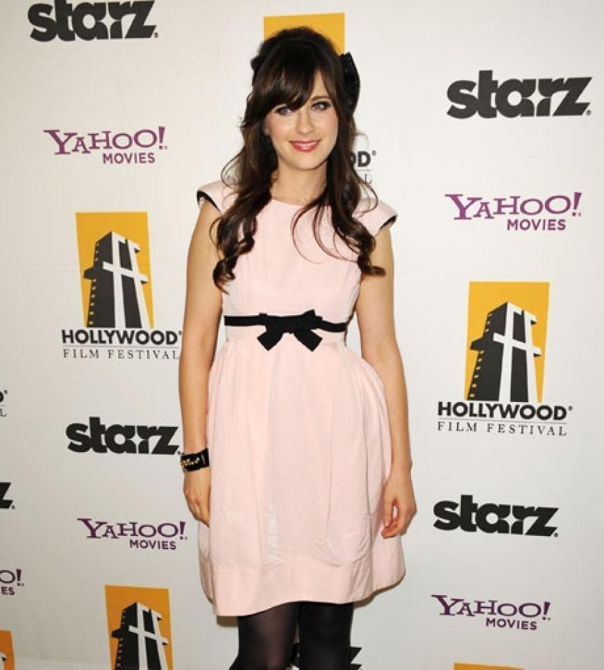 Bezaubernd: Schauspielerin und Sängerin Zooey Deschanel