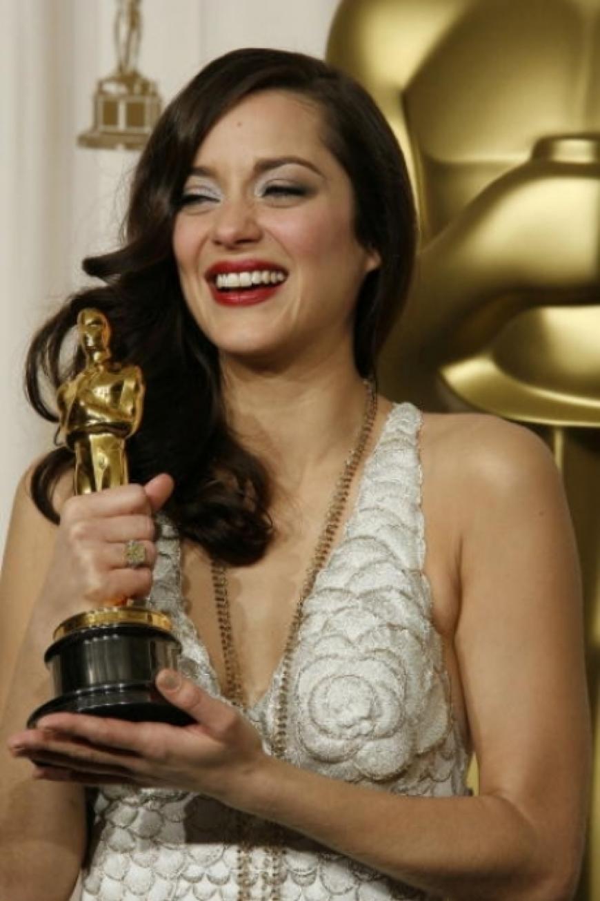 Marion Cotillard, ausgezeichnet als beste Hauptdarstellerin für