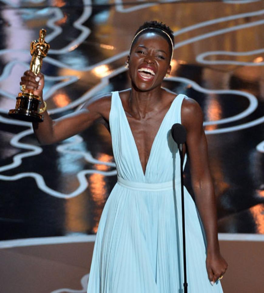 Alle haben's kommen gesehen, nur Lupita Nyong'o selbst nicht: Sie wird für ihre Rolle in