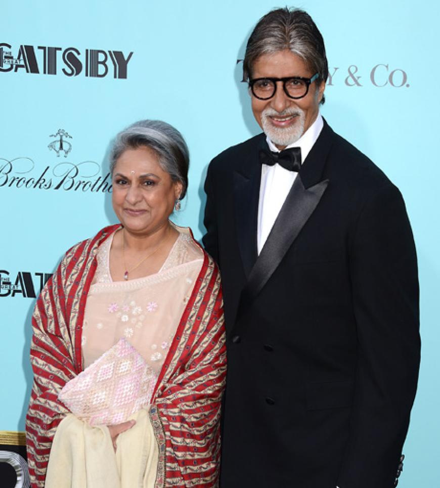 Amitabh Bachchan und seine Frau - In Indien moderierte er einst