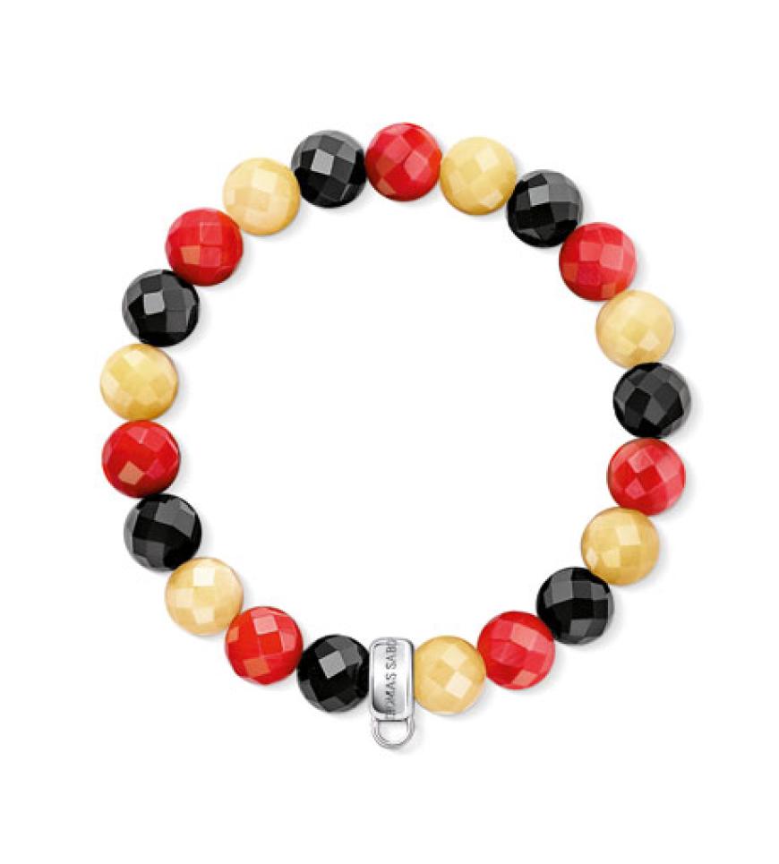 Unser Glücksarmband - auch nach der WM noch ein cooler Hingucker: Charm Armband aus der exklusiven Thomas Sabo DFB-Kollektion, ca. 39 Euro