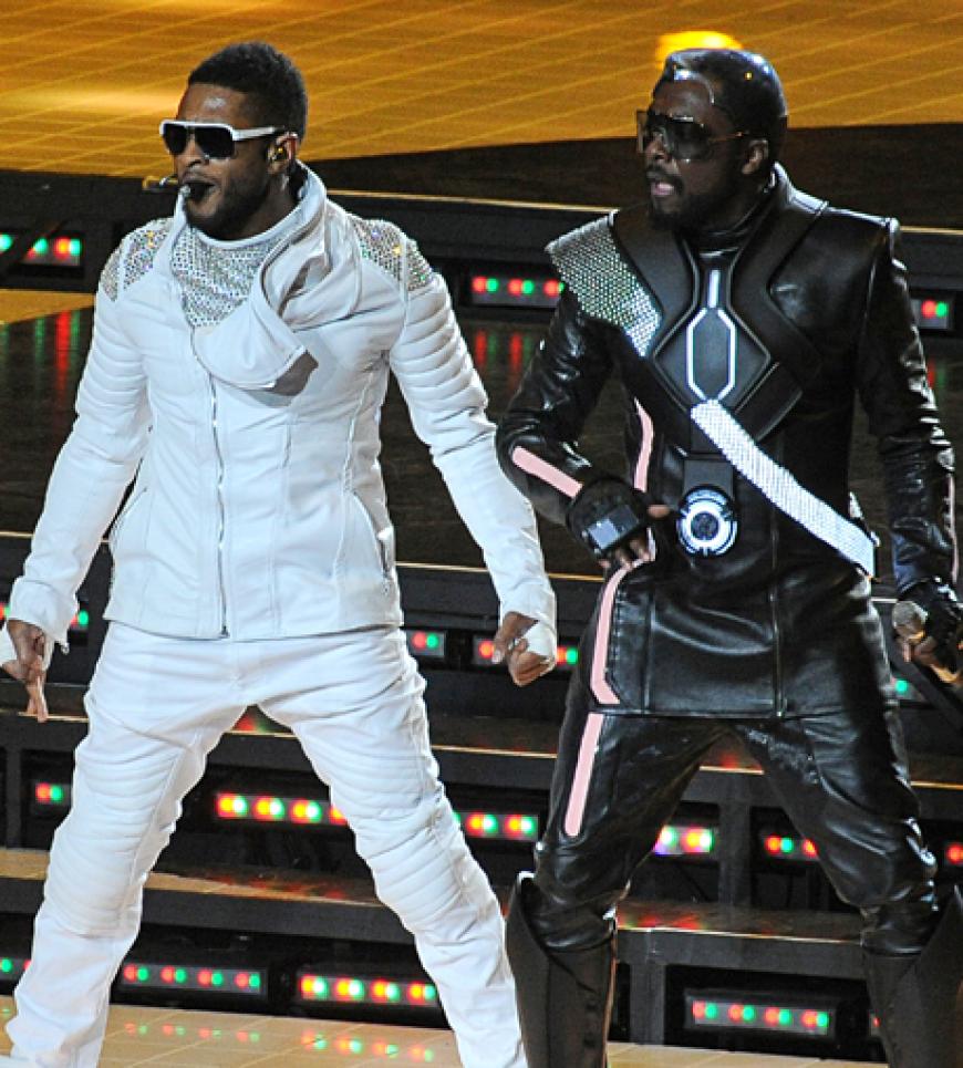 Gast-Star Nummer zwei war Usher und heizte mit seinem Song