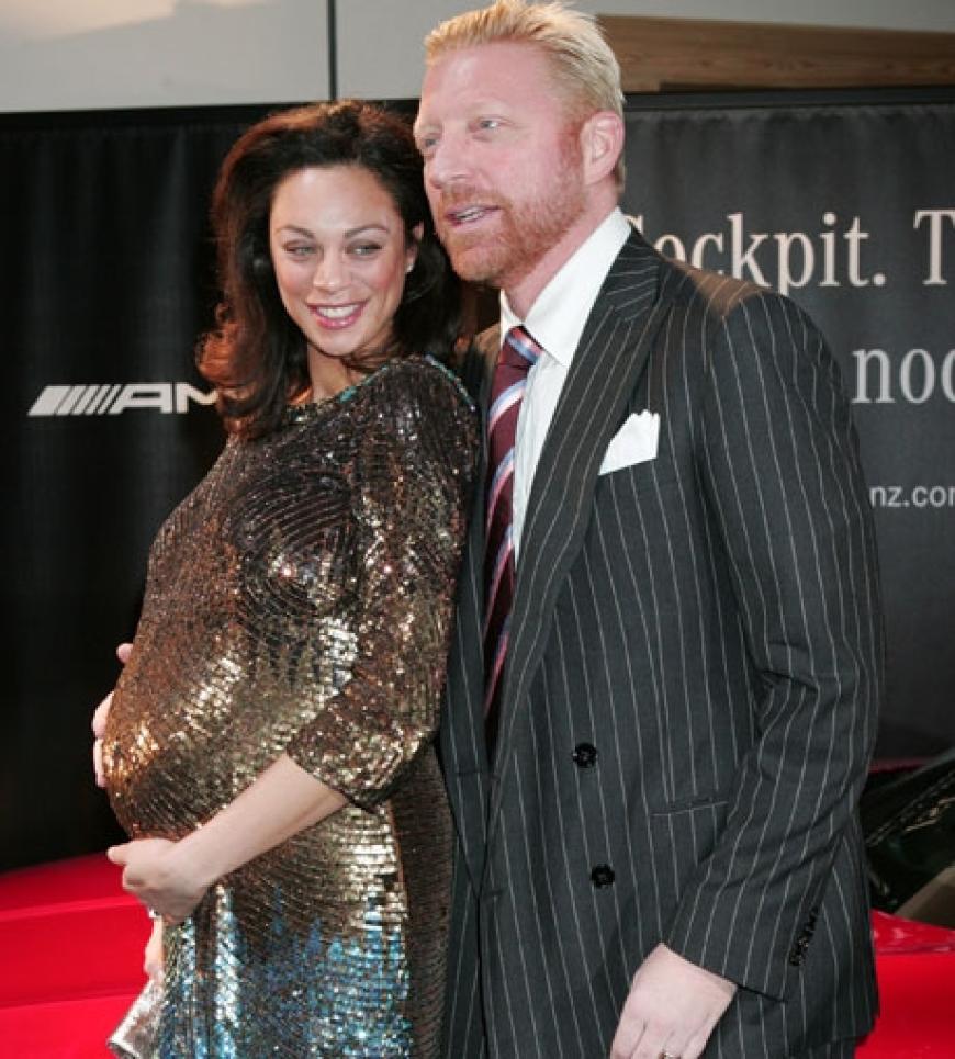 Boris Becker und Lilly strahlen vor Glück. Die Ehe des Paares scheint zu funktionieren