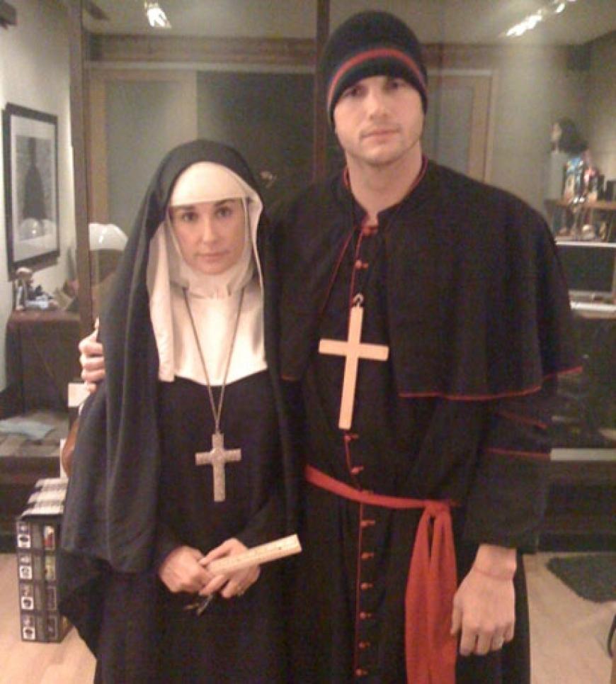 Ashton Kutcher und Demi Moore zwitschern auf der Network-Internetseite Twitter Copyright: Twitpic, Twitter