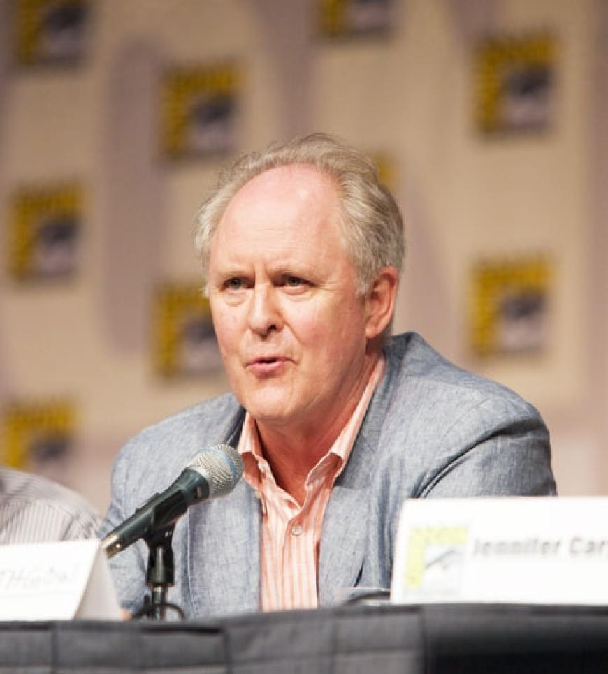 Schauspieler John Lithgow bei der Podiumsdiskussion zum Film