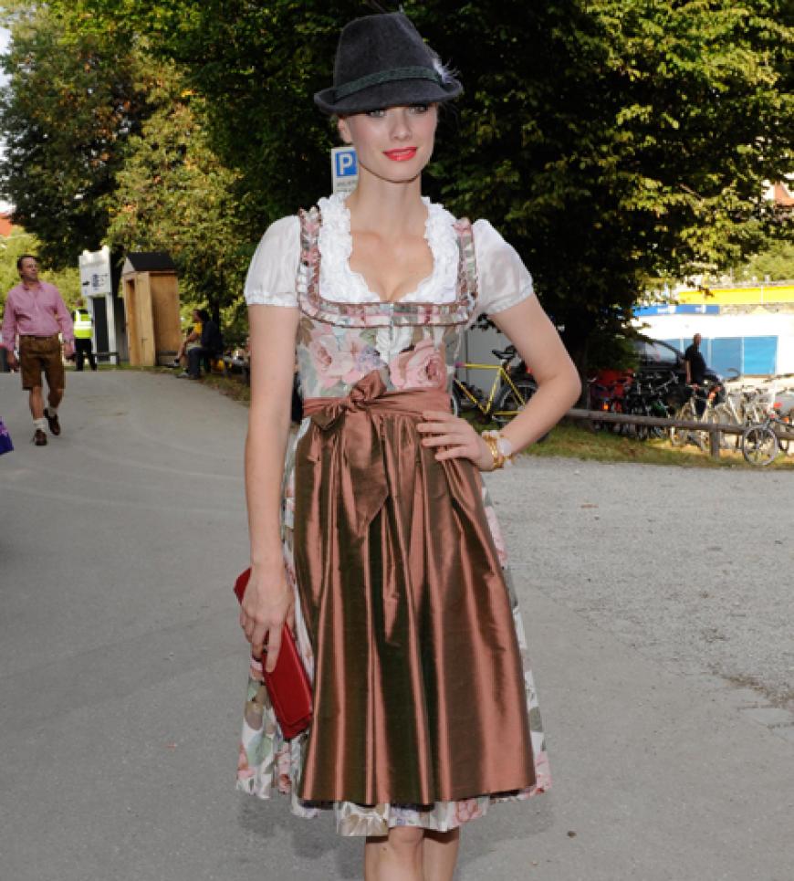 Mit Hut und gut: Model Franziska Knuppe