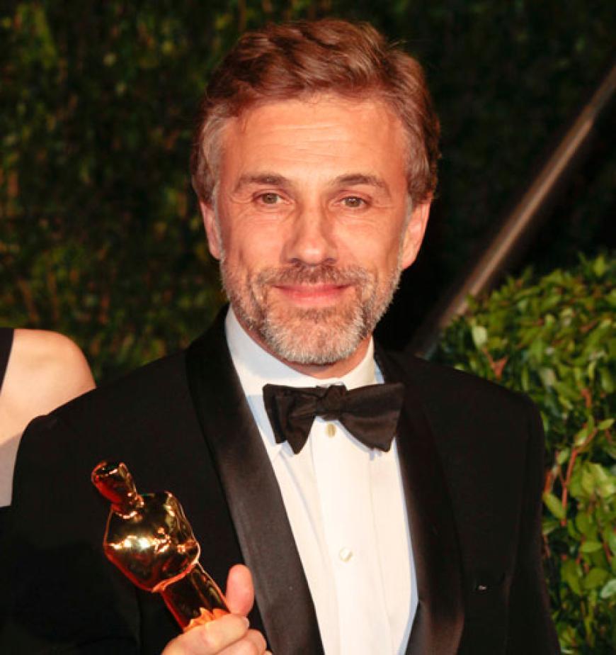 Stolz wie Oscar: Christoph Waltz gewann die begehrte Trophäe als „Bester Nebendarsteller“ für seine Rolle in Tarantinos „Inglourious Basterds“