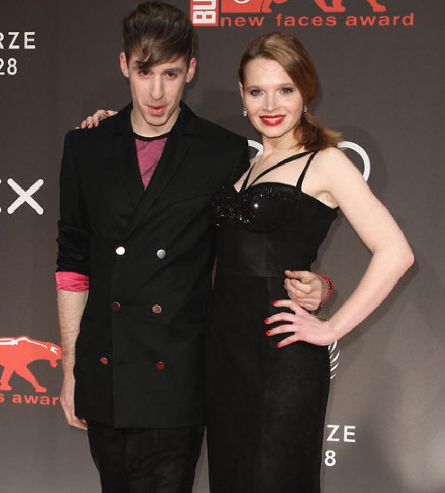 Designer Kilian Kerner mit Karoline Herfurth