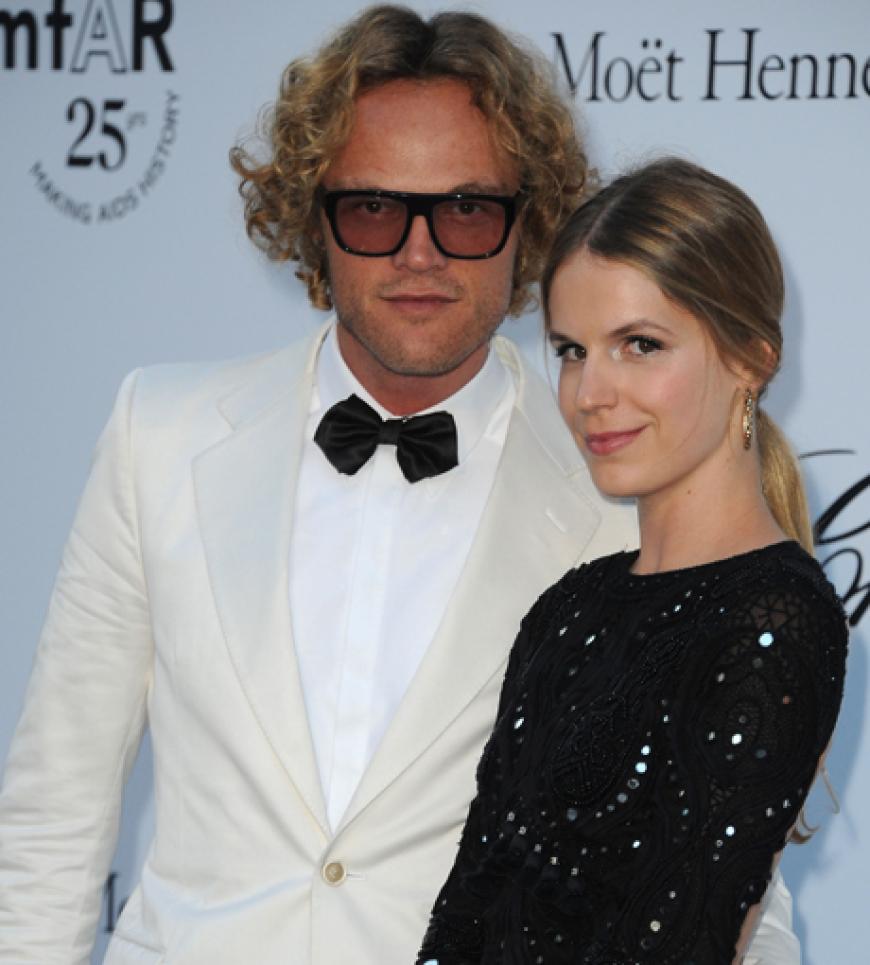 Pucci-Designer Peter Dundas und Eugenie Niarchos