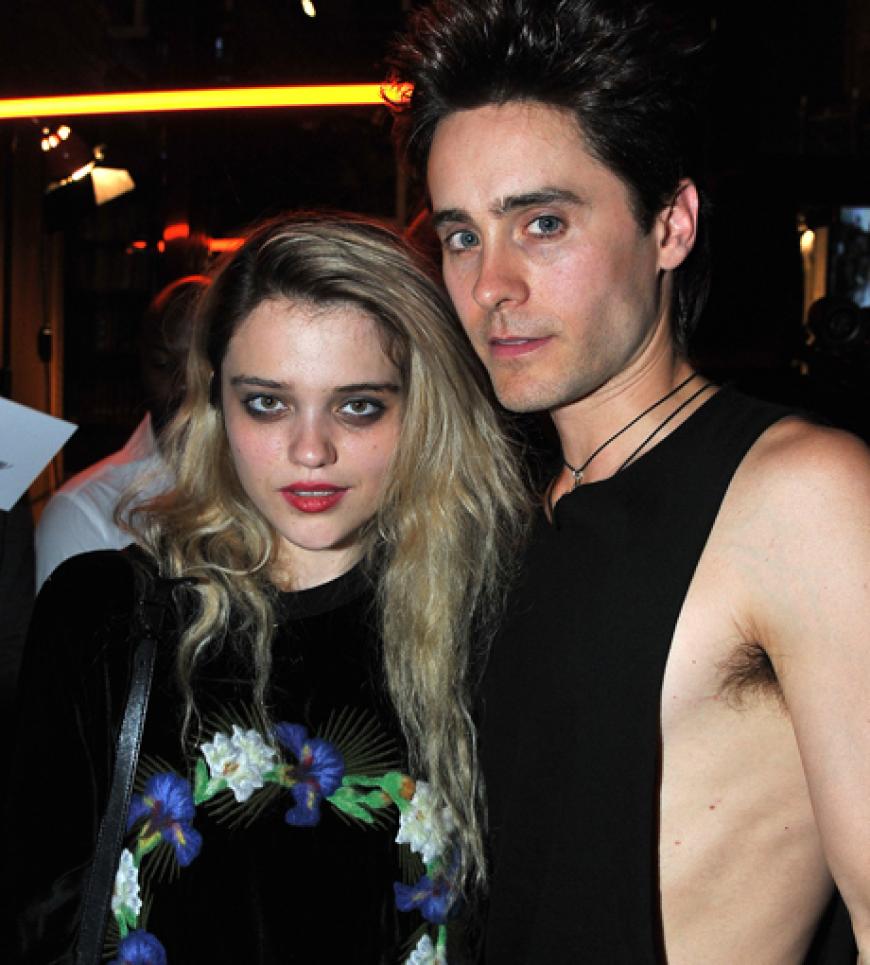Sky Ferreira mit Jared Leto feierten in Paris