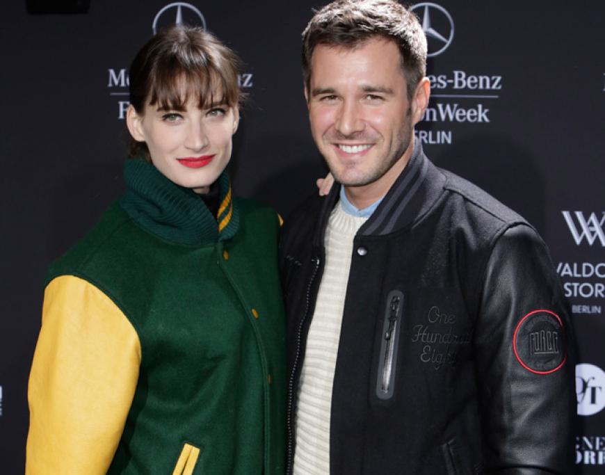 Jochen Schropp mit Freundin Anique Delphin bei Marc Stone