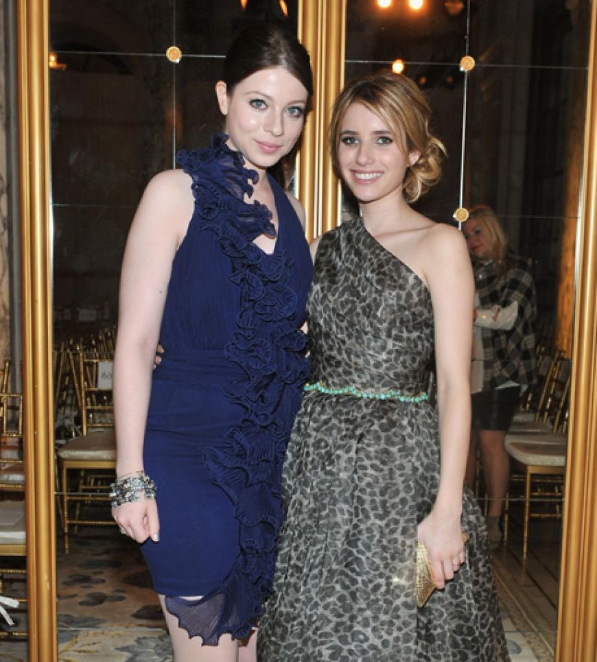 Hollywood-Jungstars: Michelle Trachtenberg und Emma Roberts