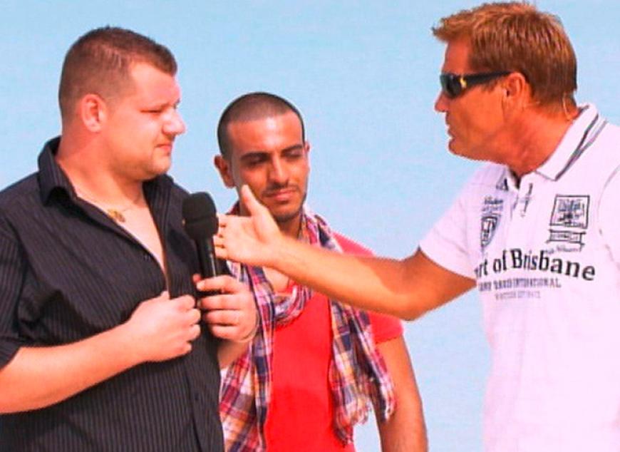 Dieter Bohlen gibt Kandidat Marvin ein paar wertvolle Tipps, wie er selbstsicherer auftreten soll