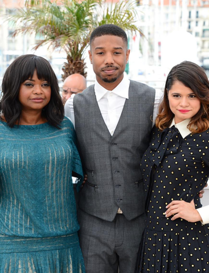 Gemeinsam mit Michael B. Jordan und Melonie Diaz stellte sie ihren Film