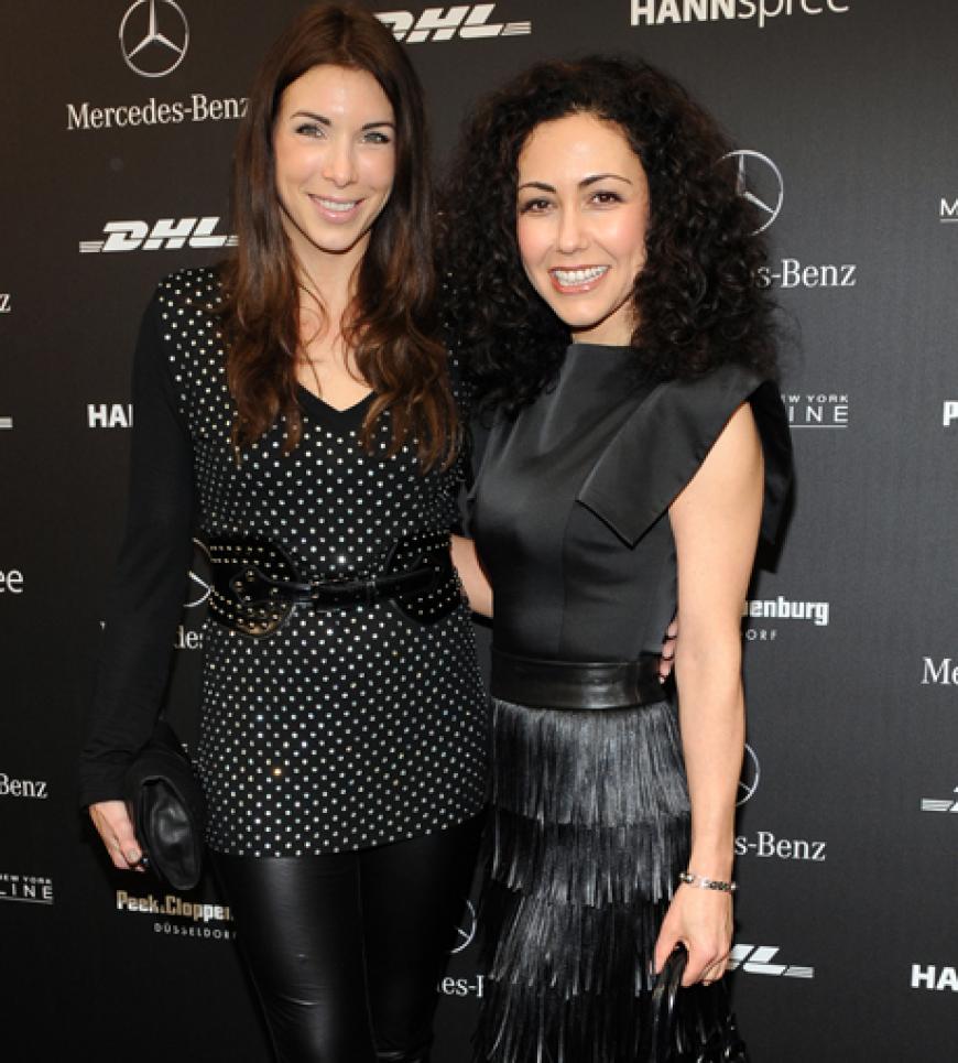 TV-ModeratorinAnastasia Zampounidis besuchte gemeinsam mit ihrer Kollegin Alexandra Polzin die Show des Südtirolers