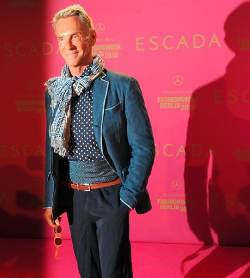 Wolfgang Joop besuchte am Mittwochabend die Party des deutschen Labels