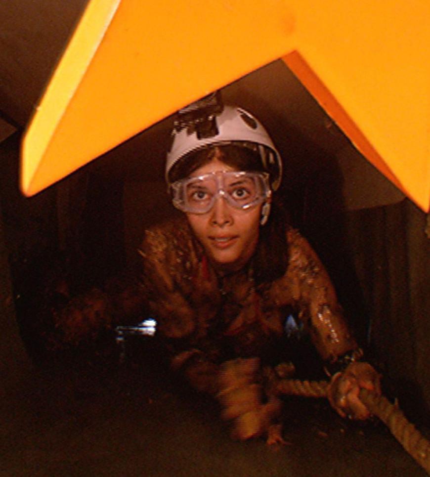 Micaela kämpft sich durch die Pipeline und hat den Stern im Visier