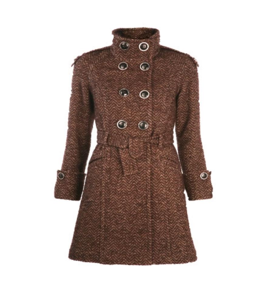Tweed-Mantel von Mango, ca. 160 Euro