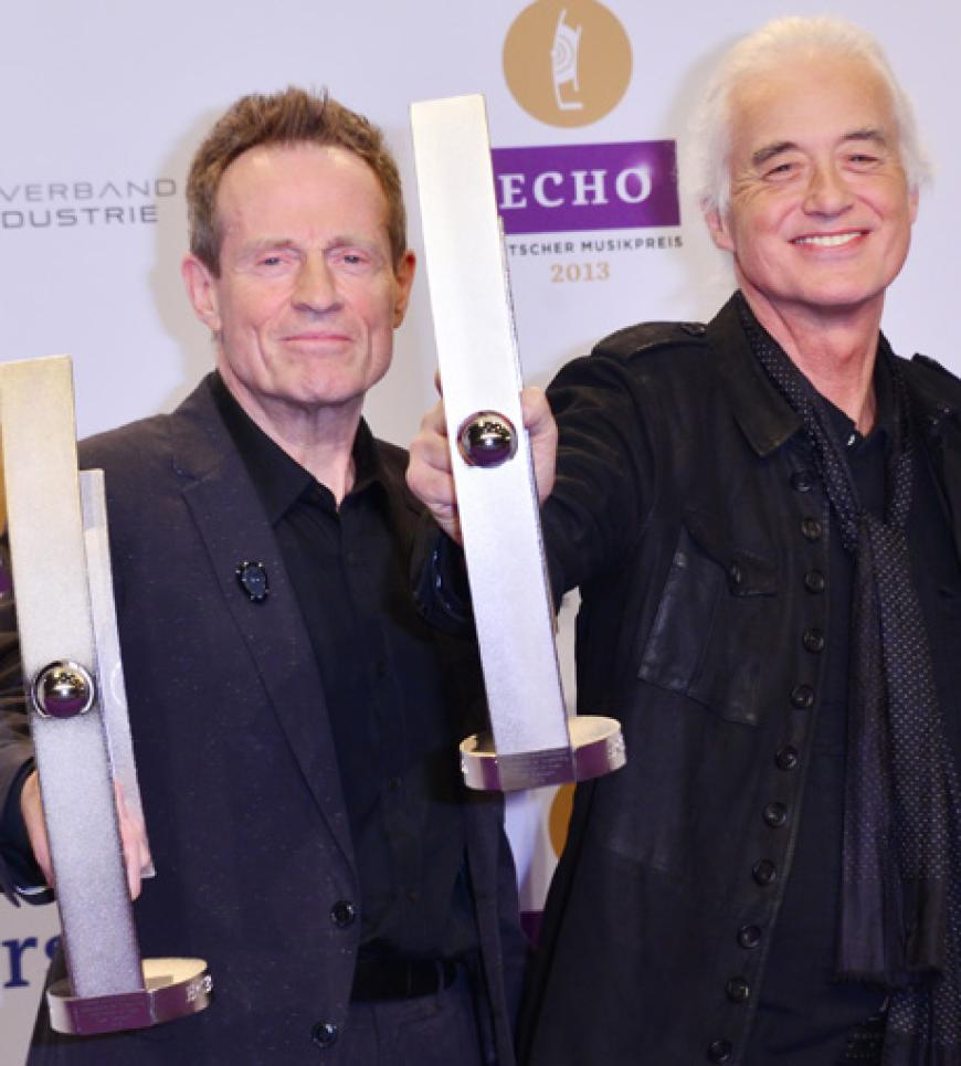 Kultband Led Zeppelin freuten sich über einen Award für ihr Lebenswerk