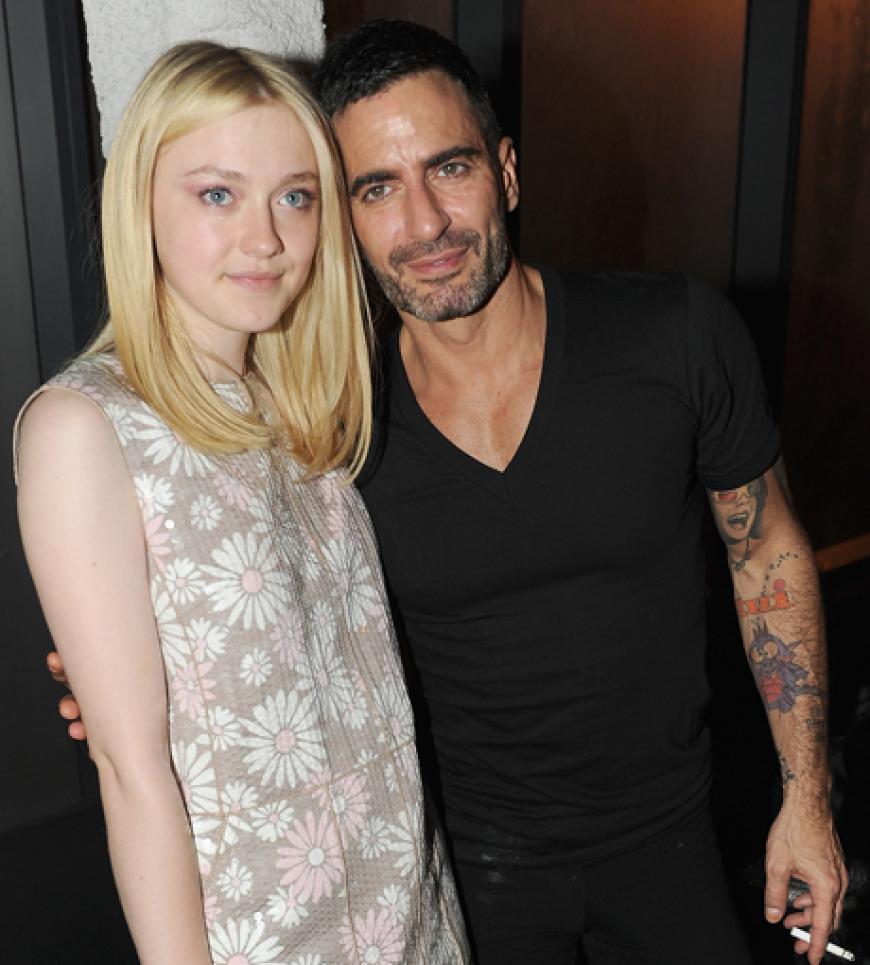 Fashion Match made in heaven: Marc Jacobs mit seiner Muse Dakota Fanning