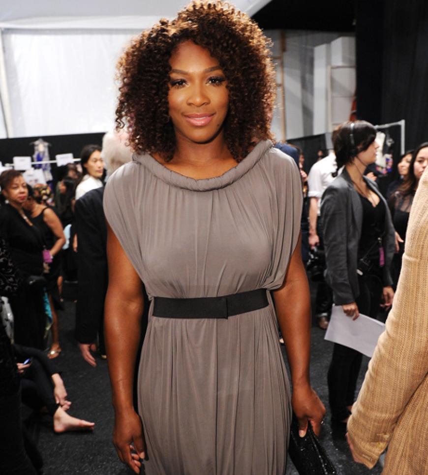 Tennis-Ass Serena Williams ist auch ein Modefan
