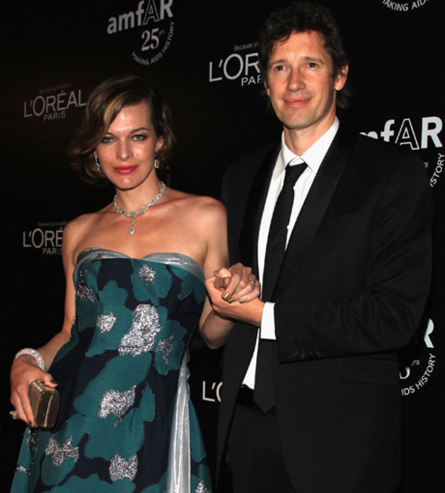 Milla Jovovich mit Paul W.S. Anderson