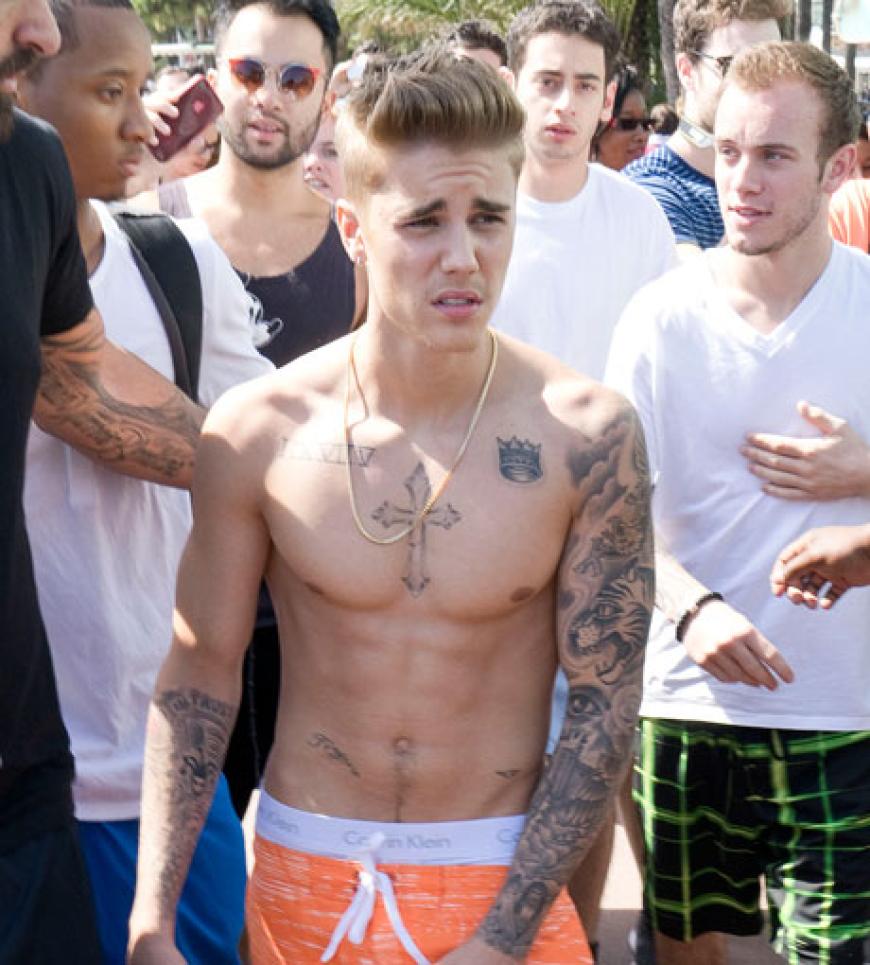 Justin Bieber in Cannes