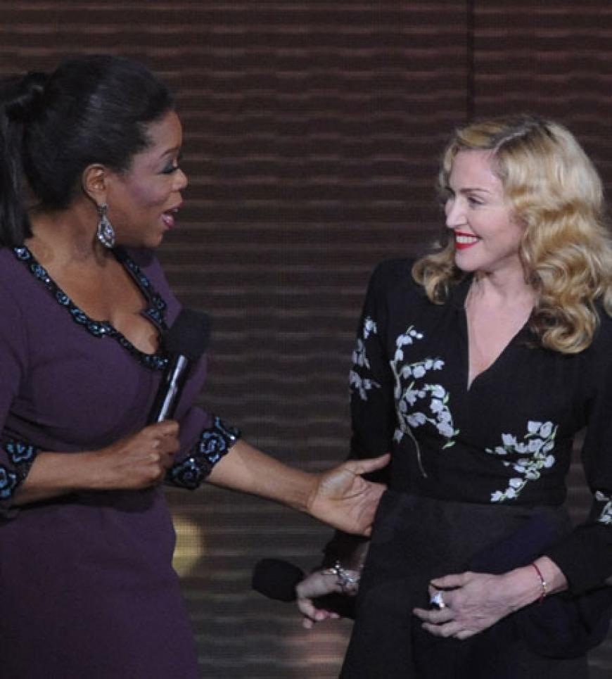 Sie lobte die Talk-Masterin für ihr Engagement und ihre Art. Für Madonna ist Oprah eine