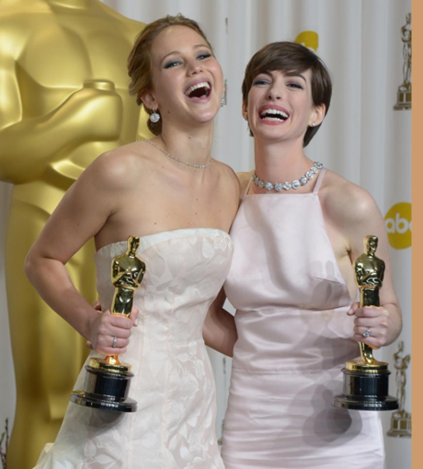 Große Freude: Jennifer Lawrence gewinnt für