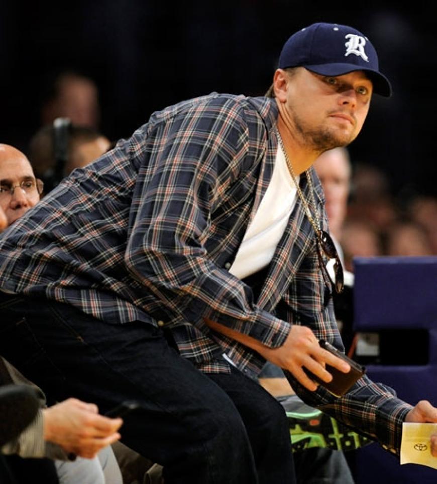 Er hat wahrscheinlich eine Dauerkarte: Leonardo DiCaprio verpasst nur selten ein Spiel der