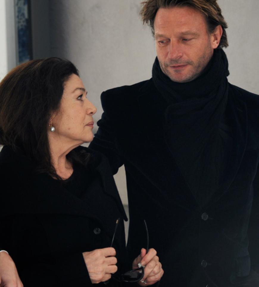 Hannelore Elsner und Thomas Kretschmann, der eine bewegende Rede hielt