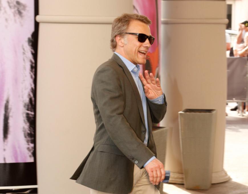 Christoph Waltz sitzt in der Jury und ist mittlerweile eingeflogen
