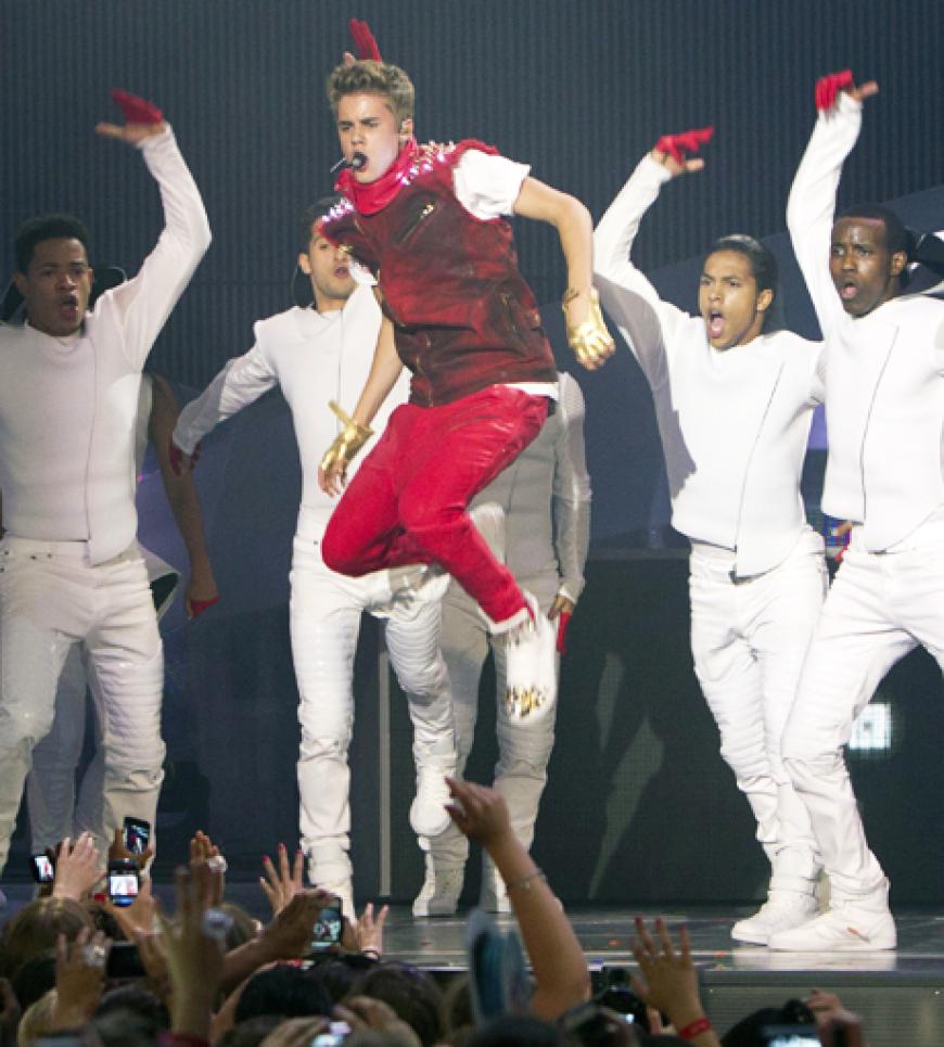 Justin Biebers umjubelte Performance