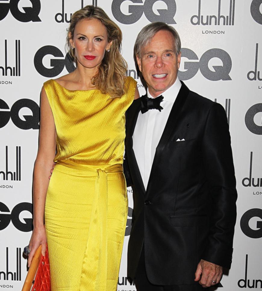 Tommy Hilfiger mit seiner Ehefrau