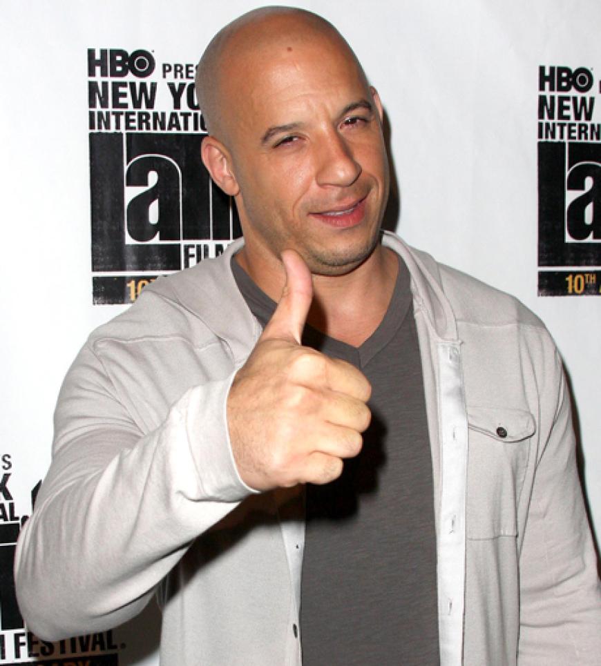Action-Star Vin Diesel hört auf den Namen Mark Vincent.