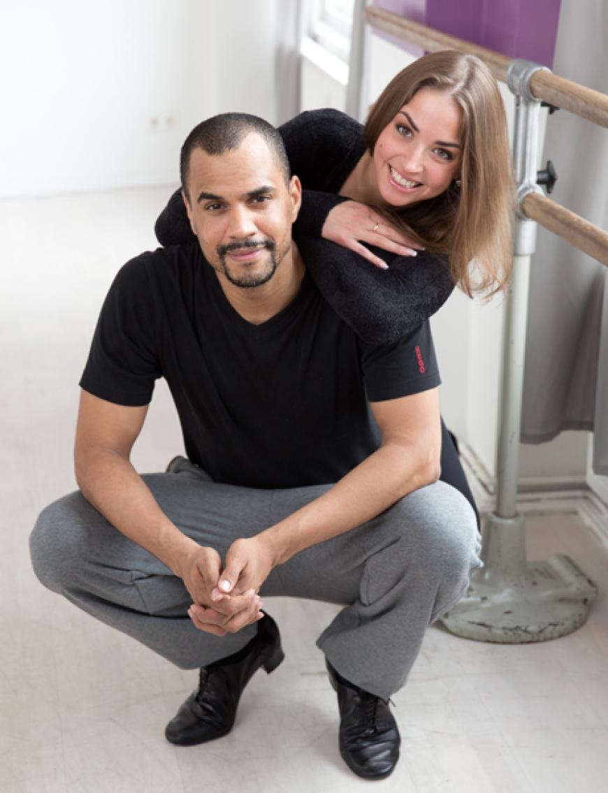 Tolles Paar: Patrice und Ekaterina