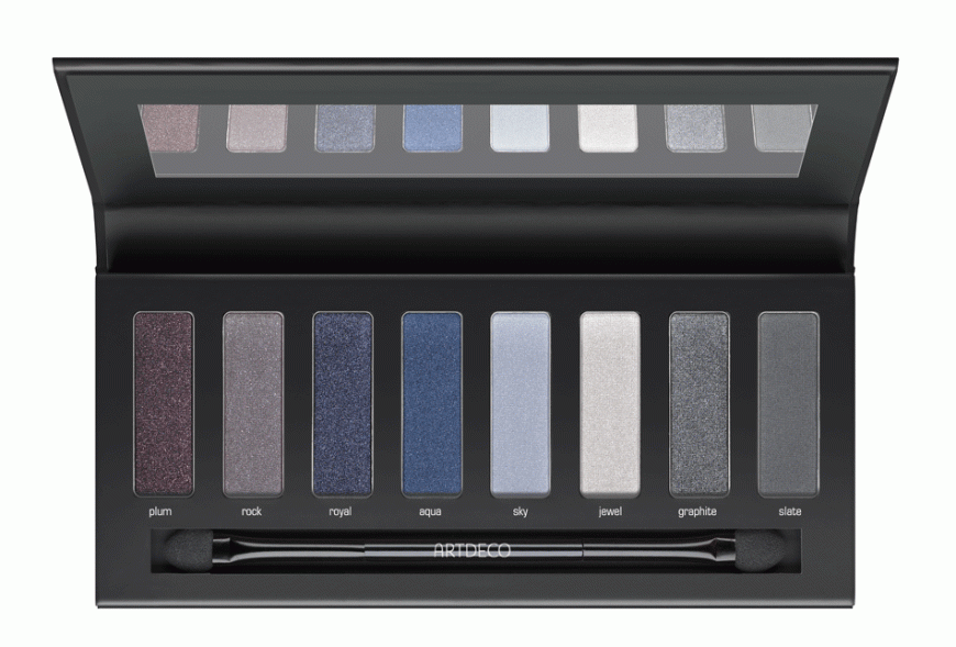 „Most Wanted Eyeshadow Palette To Go“ von Artdeco, in „Trend“, ca. 15 Euro