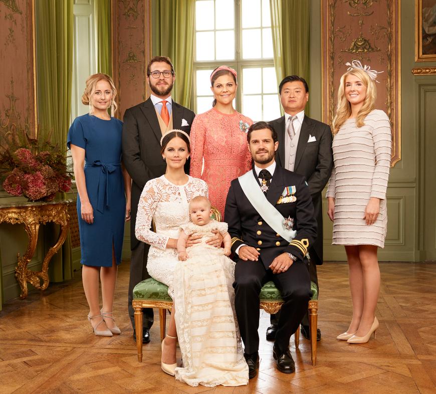 Die Taufgesellschaft von Prinz Alexander